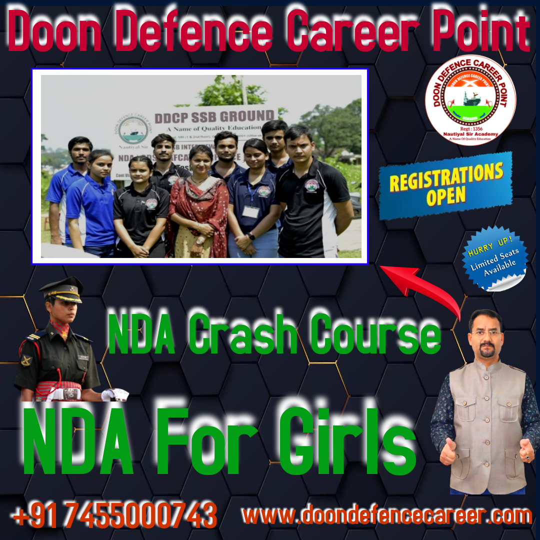 Best NDA Coaching For Girls in Dehradun